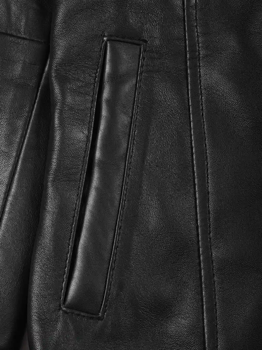 leather coat womens features 